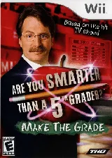 Are you Smarter Than a 5th Grader- Make the Grade-Nintendo Wii